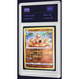 Silver Tempest Reverse Holo Palossand 100/195 Pokémon TCG CGA 8.5 Digital Grade
